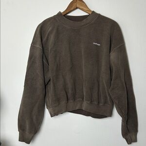 Madhappy Brown Crewneck Sweater
